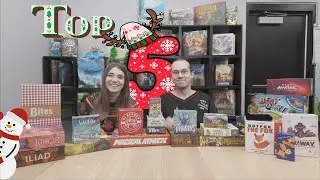 Christmas Top Five Board Game Recap
