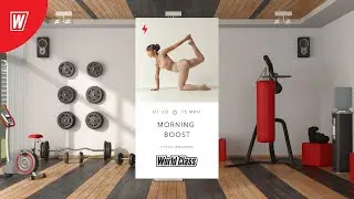 MORNING BOOST с Еленой Жиляевой | 30 Января 2026 | Онлайн-тренировки World Class