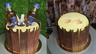 Whisky & Pineapple: A Decadent Duo 🍍🥃 | Creative Cake Decor Ideas!