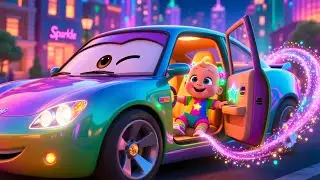 Wroom Wroom Car Song 🚗💨🍼 | Kids Fantasy Song | Learn Gentle Travel Sounds