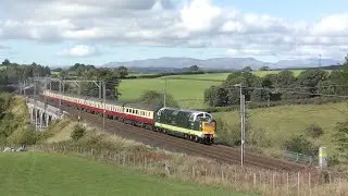 Deltic Delight, Cumbrian Coast Express, Settle & Carlisle Steam Special with D9000|86259|34067|44932