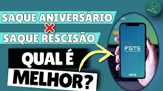 FGTS: SAQUE ANIVERS&Aacute;RIO ou SAQUE RESCIS&Atilde;O? Qual a DIFEREN&Ccedil;A entre um e outro?