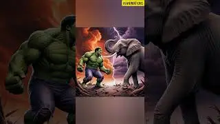 Hulk+Elephant hybrid #hulk#elephant#hybrid#shorts#viral#trending#youtubeshorts