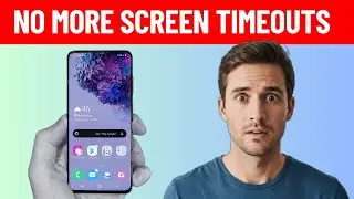 Как оставить экран включенным во время чтения или просмотра на телефоне Samsung