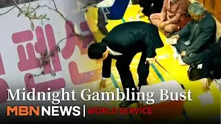 Police Raid Hidden Gambling Den at Mountain Lodge in Korea