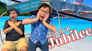 Day 4 on Carnival's Largest Cruise Ship - Fun Beach Day in Roatan, Honduras!