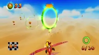 Crash Bandicoot 3: Warped - lvl 30: Rings of Power