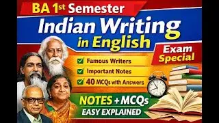 BA NEP 1st Semester English Notes Unit 1  | Paper name  English Prose and Writing Skills