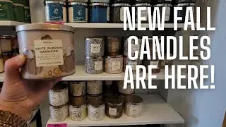 BATH & BODYWORKS *BRAND NEW FALL CANDLES*#BATHANDBODYWORKS