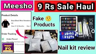 Meesho 9 rs sale haul 🔥  Meesho maha indian sale haul 💥   meesho winter wear haul |