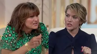 &bdquo;Kate Winslet kontra Lorraine Kelly &mdash; szokujący moment w telewizji dziennej staje się WIRALOWY!&rdquo;
