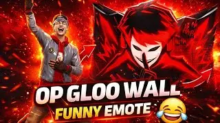 OP Gloo Wall + Funny Emote 😂 | Free Fire MAX New Event