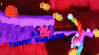 Kirby and the Rainbow Curse: 6-3 Volcanic Panic - Pacifist Challenge (4 Kills, 0 Special)