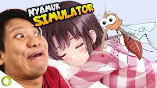 JADI NYAMUK YANG SUKA GIGIT CIWIK2 CANTIKS!!! Mosquito Simulator  [SUB INDO] ~Gigit Granny?!! Huekk!