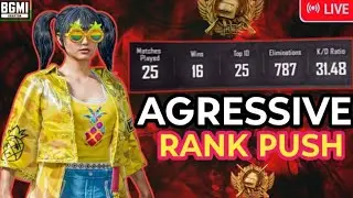 Chhota Jonathan 18 Live 🔴 stream bgmi game agressive rank push conqueror 💪 Plz like to subscribe🎮