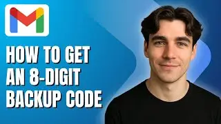 How to Get an 8-Digit Backup Code for a Gmail Account (Tutorial 2025)