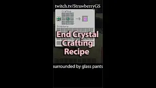 End Crystal - Short Shorts by StrawberryGS - Minecraft Crafting Recipe