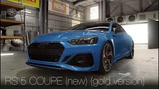 【CSR2】RS 5 COUPE (new) (gold version) &bull; tune & shift &bull; 7.704