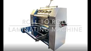 Automatic Roll to Roll Thermal Laminating Machine | Industrial Lamination Process