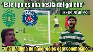 &iexcl;Relator Argentino enloquece por los goles de Luis Javier Su&aacute;rez al PSG! 🇨🇴🔥