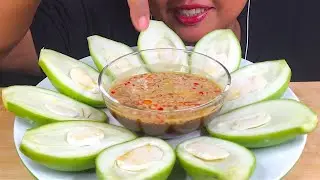 ASMR Eating Sour Food Green Mango (Eating Sounds) No Talking | Dary Eating