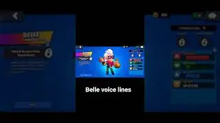 belle voice lines