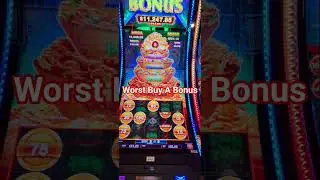 Worst BUY A Bonus Ever Recorded 🎰 #casino #slot #bonus