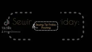Sewing Tip Fridays: Pivoting #nyc #sewing #sewingfun #sewingtutorial