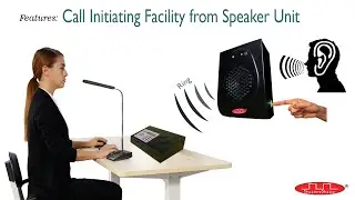 Two Way PA System with Talk Back and Call Back Facility Model : FP-201 - Working video