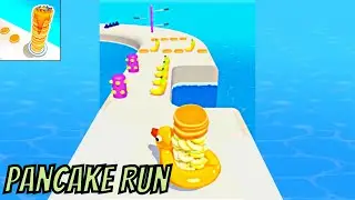 New Android Games - Pancake Run apk Game  // All levels, Level Up, iOS Android Games.