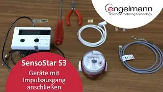 Geräte mit Impulsausgang an den Wärmemengenzähler SensoStar S3 anschließen