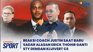 Reaksi Coach Justin Saat Baru Menyadari Alasan Erick Thohir Ganti STY dengan Kluivert CS