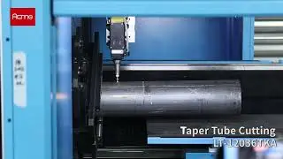 Tapered Pipe Concentric Reducer Eccentric Reducer Tube Laser Cutting CNC Pipe Profile Laser Cutter