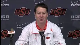 Travis Ford Press Conference - Cowboy Basketball vs. Kansas State