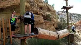 Captain Zipline Canyon Adventue Park Aerial Video 2018