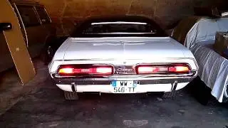 '71 Challenger with Flowmaster 40 mufflers - 383 Magnum