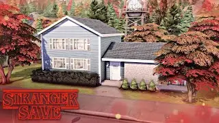 SINCLAIR'S HOUSE ✨ Stranger Save | The Sims 4 Speed Build | No CC