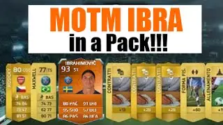 FUT 14 ► MOTM IBRA IN A PACK! OMG!!! ᴴᴰ