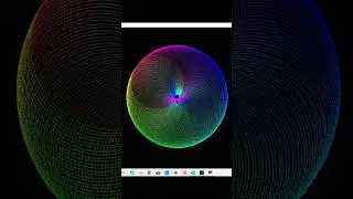 😳😱 colour Circle using python turtle graphics #python #subscribe #turtle.