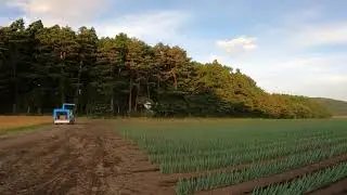 ネギ除草剤散布をドローンで『空から農家さんの手助けを！』