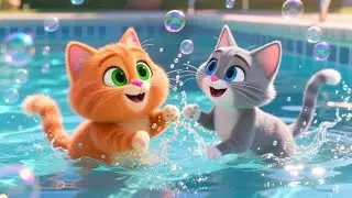 🌞 Six Little Kittens | Fun Counting Rhyme for Kids | Nursery Rhymes & Songs for Children