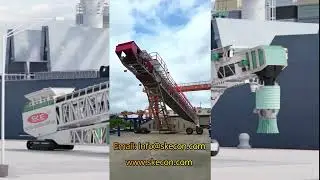 Mobile Shiploader, Radial Telescopic Ship Loader, Ship Loading Conveyor