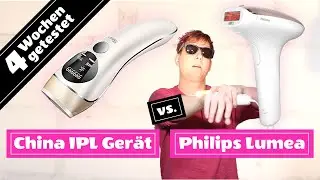 IPL Haarentfernung im Test: Philips Lumea vs China Ger&auml;t (SKEY) mit Vorher / Nachher Vergleich