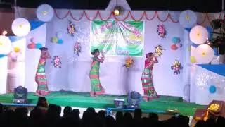 Padmapur high school function 2019.Santal dance
