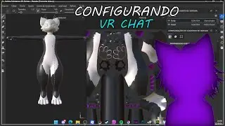 TESTANDO NOVO MODELO VR CHAT PARA VROID  DEBUT !
