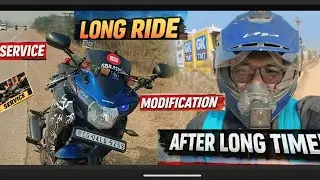 Bahut Din Baad Bike Ride | Safety Gear, Bike Wash| Raipur Servicing & Modification Vlog #vlog #bike 