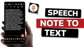 Best Speech Notes to Text App for Android