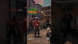The Mad zombie gameplay shorts with attitude style Part 2 || #shorts #trending #gameplay #zombiegame