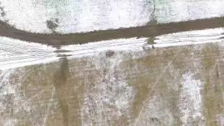 Rocket launch captured by drone