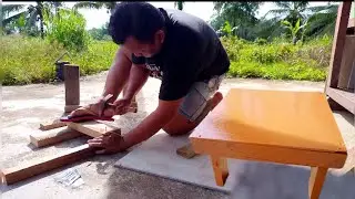 Kehidupan Di Pedalaman 2026 | DIY Sendiri Buat Meja Belajar Untuk Anak Sekolah. 